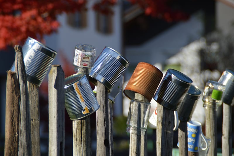 Tin Can Lanterns